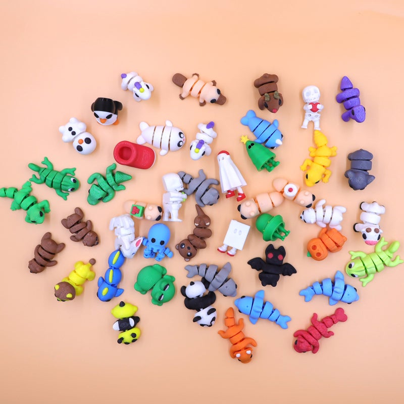 3D Printed Mini Animal Model Toy – PLA Eco-Friendly Cartoon Doll for Ages 15-17 - Image 3